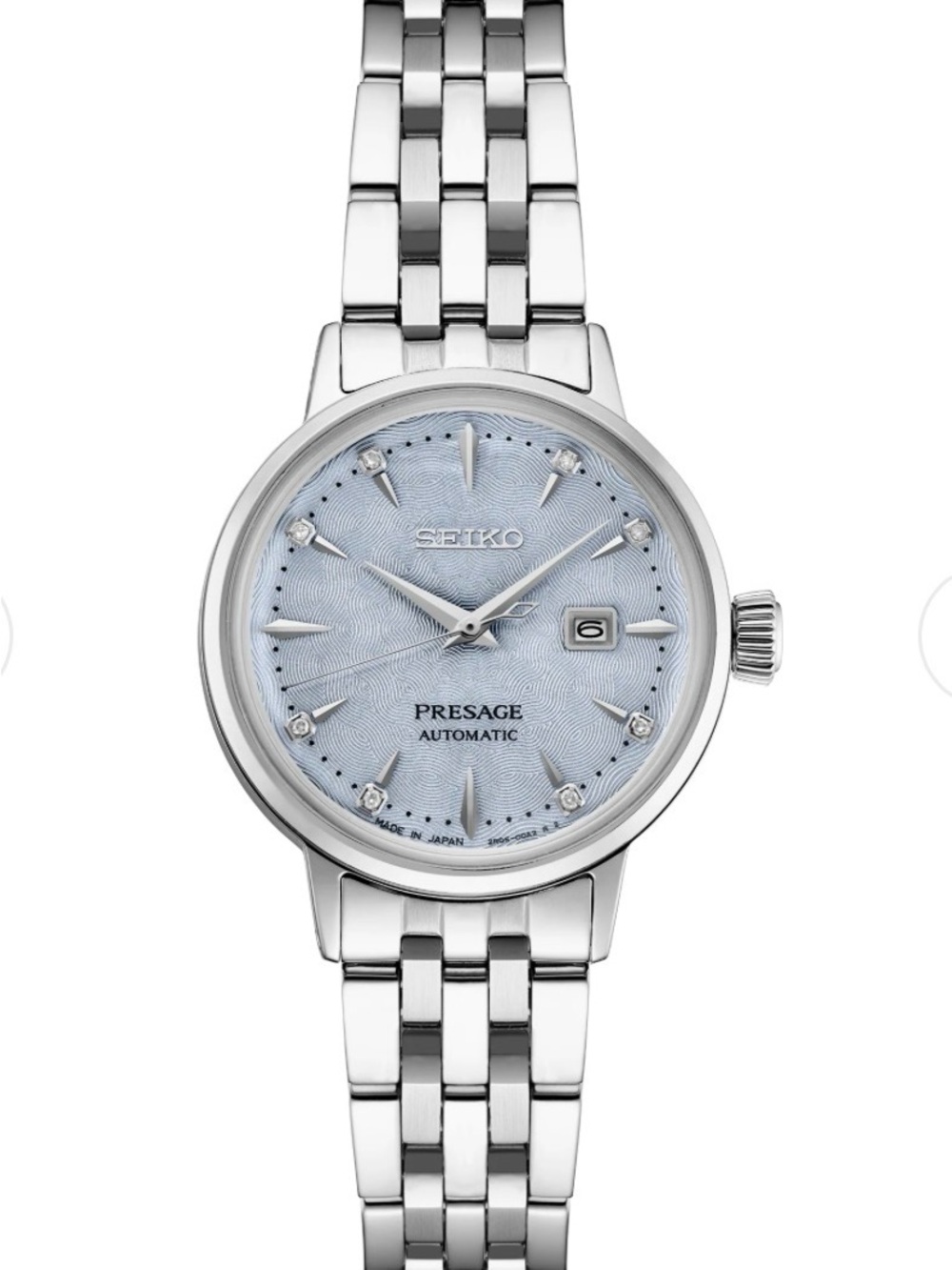 Seiko Women’s Presage Cocktail Time Automatic Watch with Diamonds